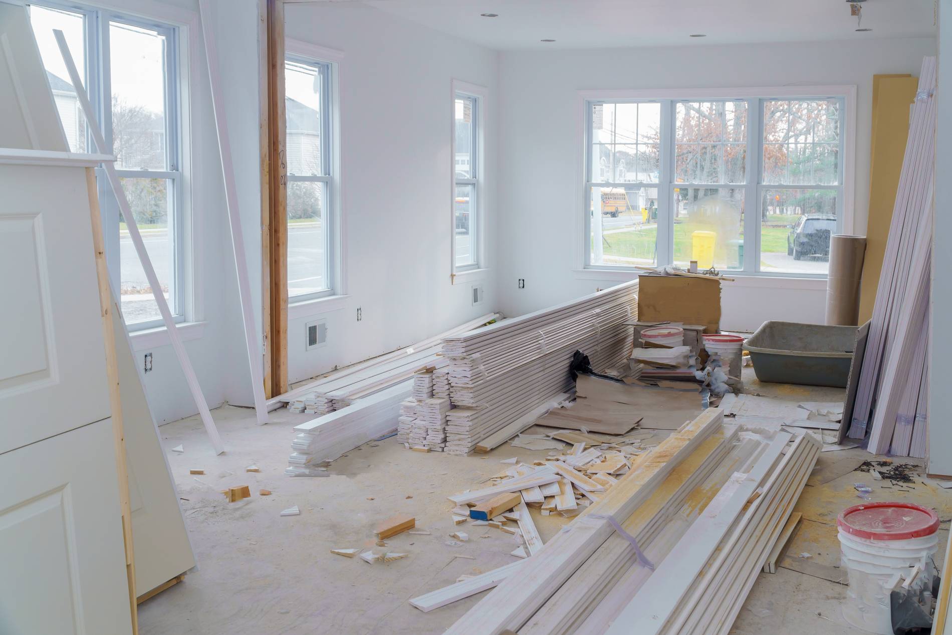 Travaux de rénovation à Morestel